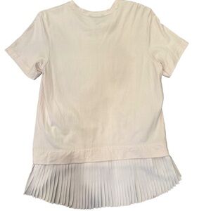 Banana Republic Cream Pleated Blouse